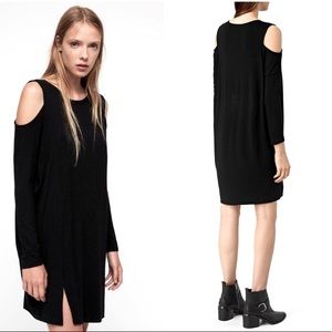 NWT All Saints Esther Dress XS Cold shoulder dress ii